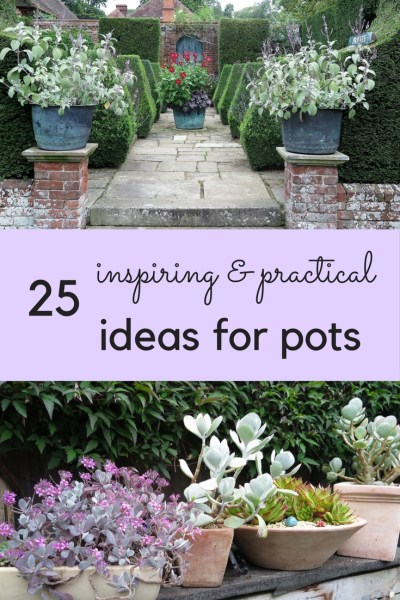 25 inspiring and practical ideas for garden pots