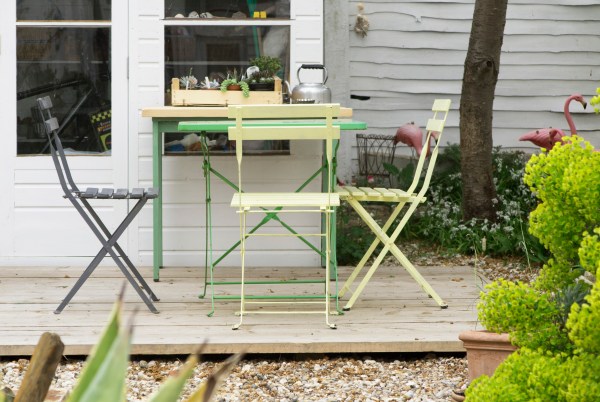 Paint furniture in faded beach colours