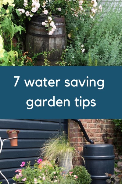 7 easy, effective water saving garden tips #gardening #backyard