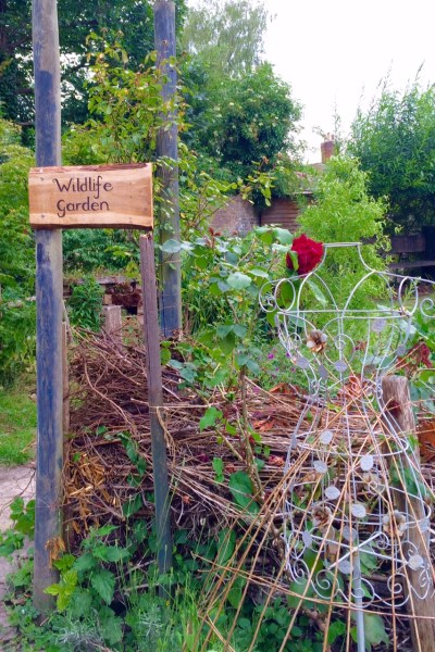 A perfect wildlife garden - the Abbey Physic Community Garden in Faversham