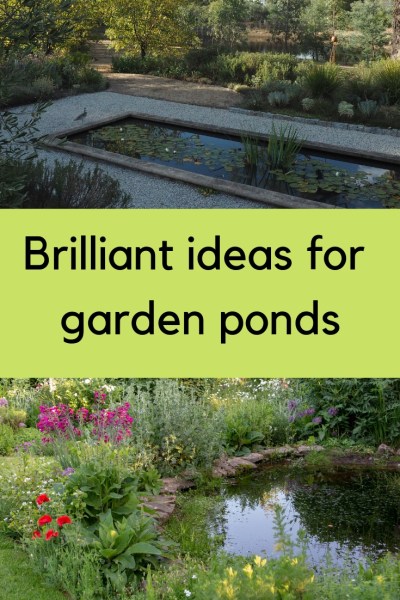 11 ideas from the best garden ponds I've seen #gardendesign #gardening