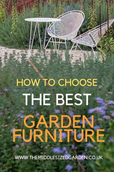 How to choose garden furniture