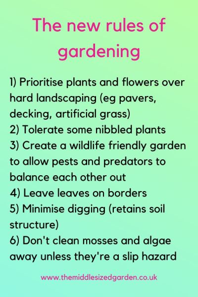 The new rules of gardening