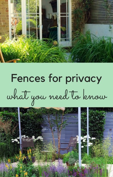 Privacy fence ideas, inexpensive fences for privacy, fences for backyard privacy