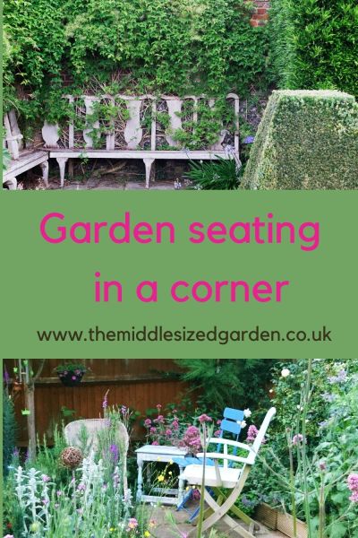 Garden corner seating options