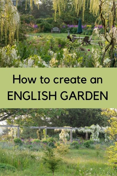 how to create an English garden