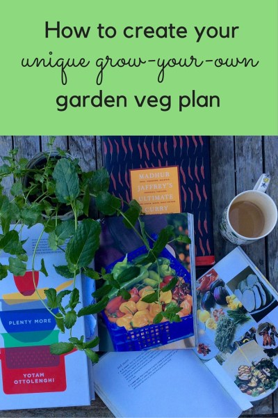 How to plan your veg garden from your cookery books