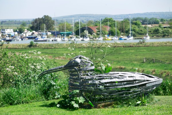 Pick a coastal theme for your garden sculpture