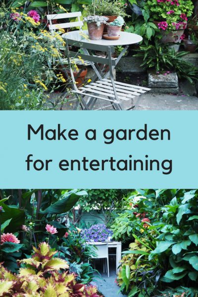 How to create a garden for entertaining