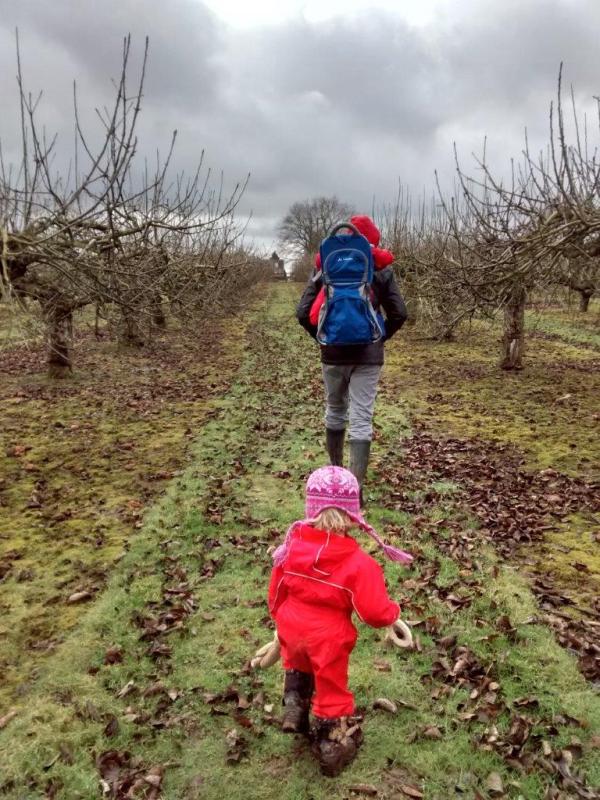 Take your children outdoors with you