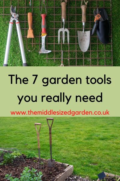 7 essential gardening tools.