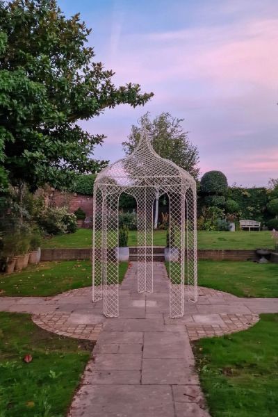 A pergola for the centre of the garden