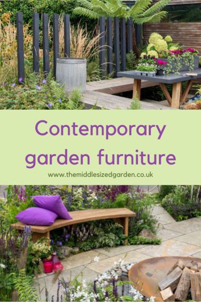 Contemporary garden furniture