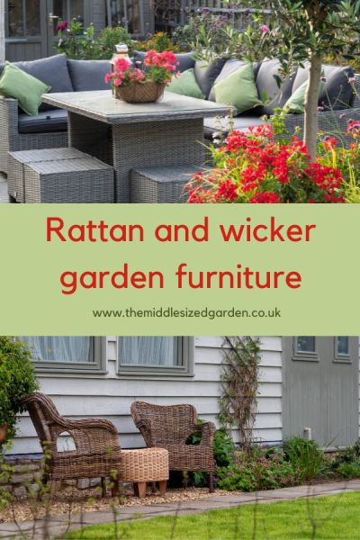 Rattan and wicker furniture is only long lasting if it's synthetic.