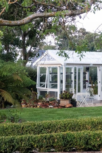 Recycled greenhouse