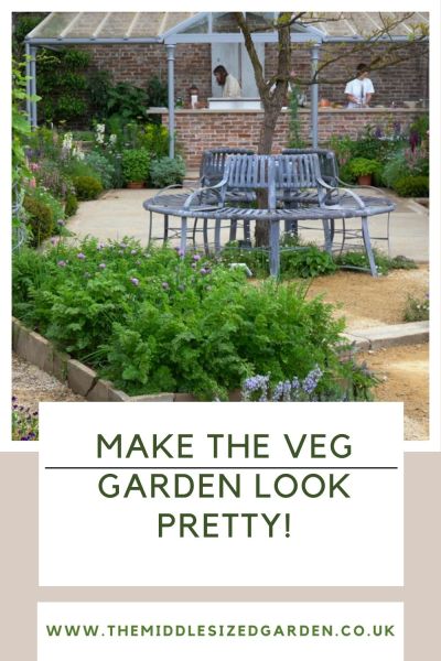 Make the veg garden look pretty