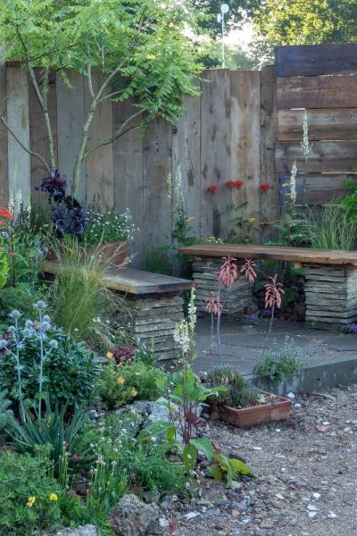 Recycled starter garden