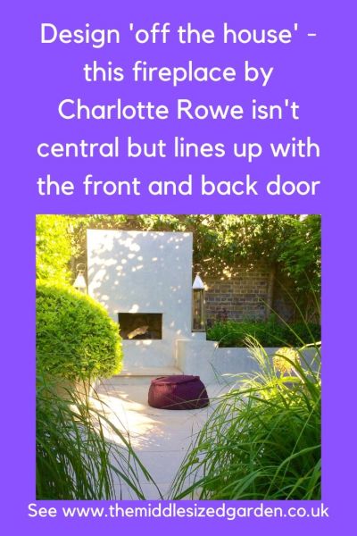 Garden designed by Charlotte Rowe