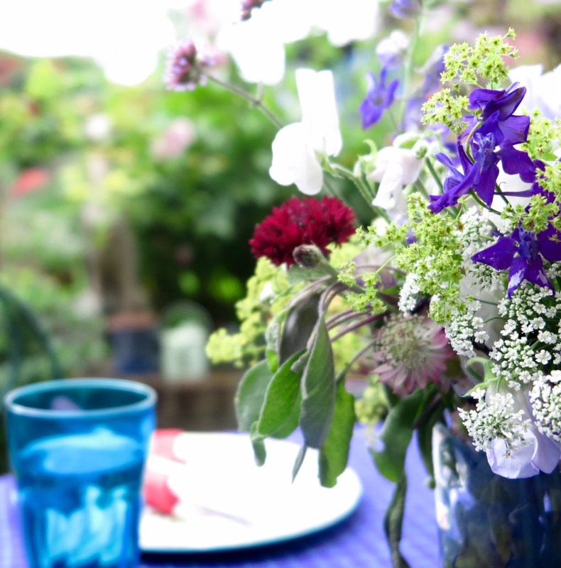 Jam jar flowers 