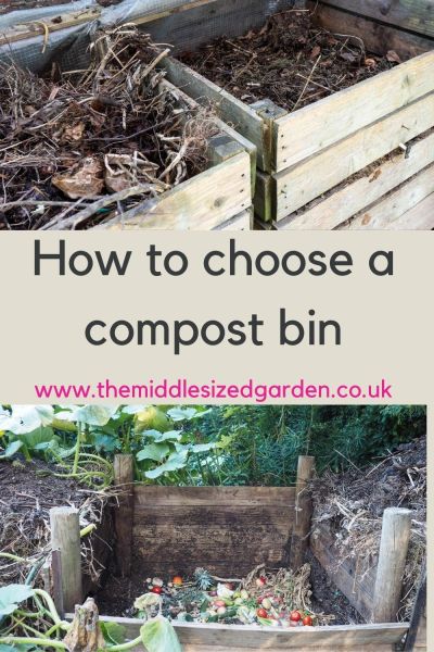 Square garden compost bins