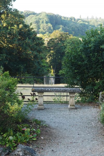 A small bench to enjoy the view