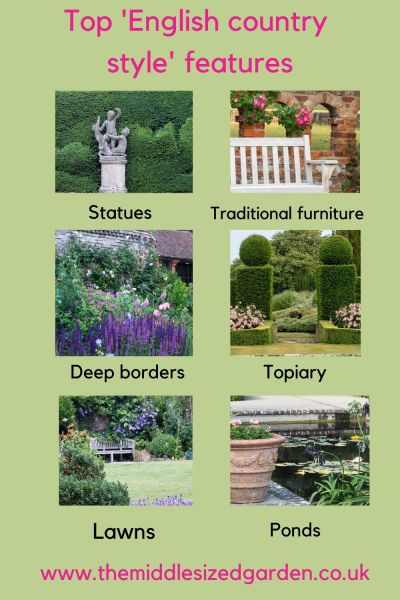 Top English country garden style features