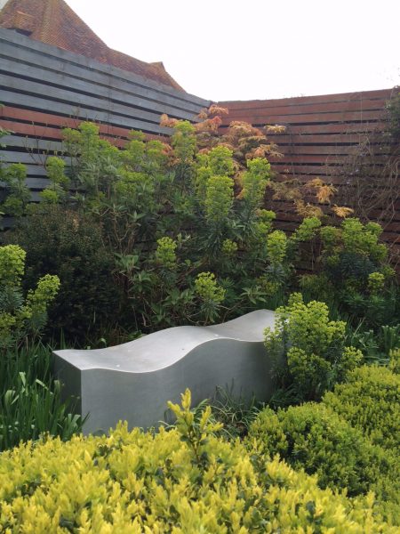 Sculptural garden seating