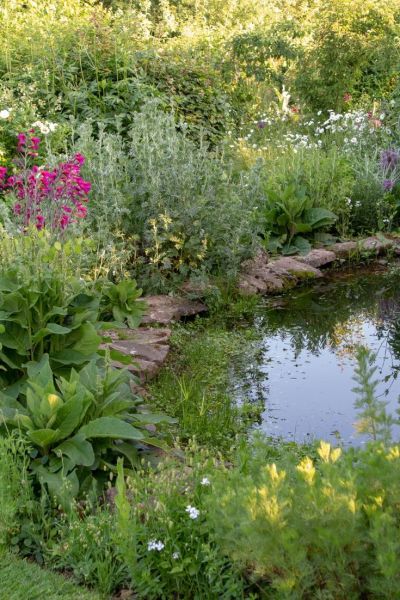 DIY garden pond