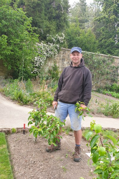 Gravetye Manor head gardener Tom Coward