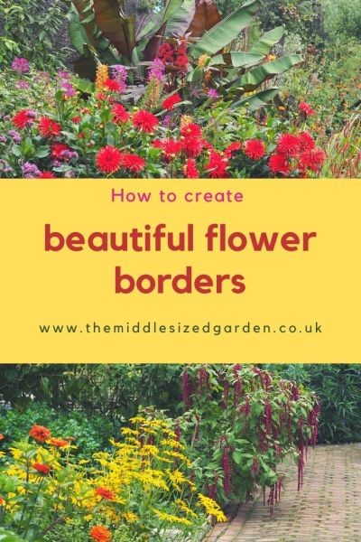 How to create a beautiful flower border