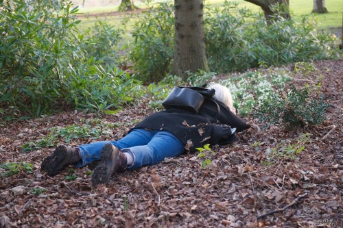 Go down low to photograph snowdrops