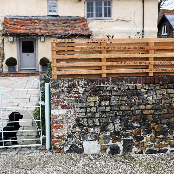 Garden privacy screens from the Oak & Rope Company