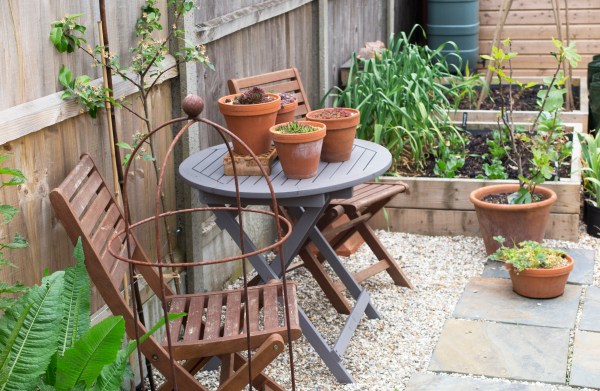 Raised beds for vegetables