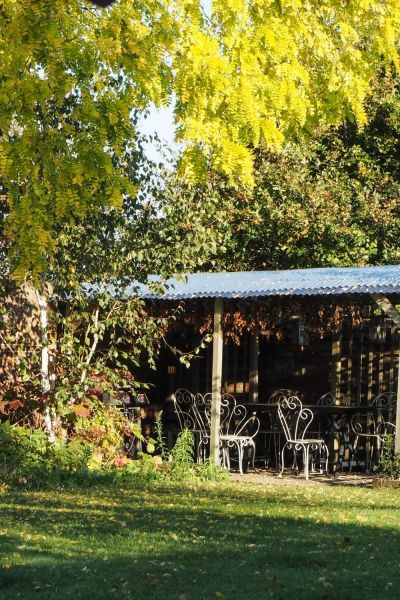 Gazebo for a garden corner