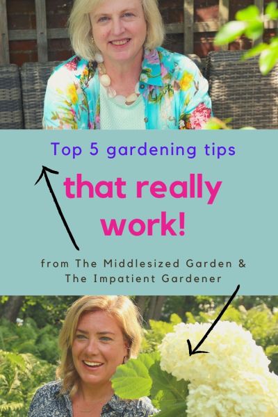 Erin and Alexandra top garden tips