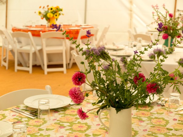 Marquee decoration tips