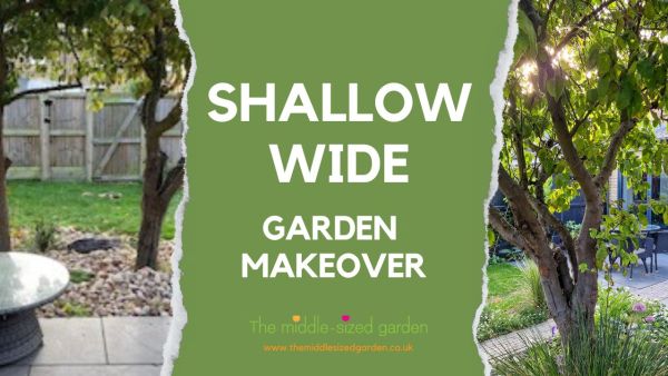 Video on shallow wide garden makeover